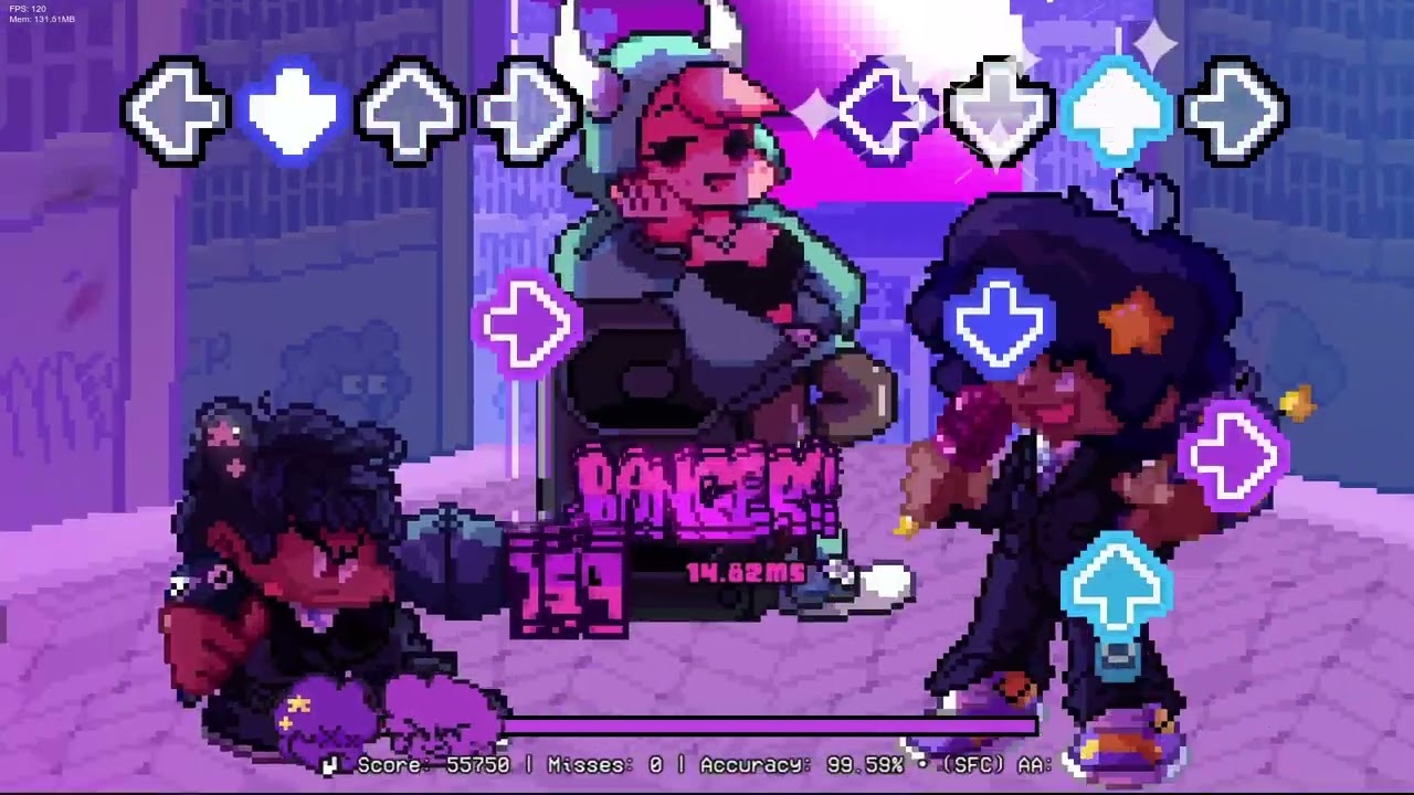 Friday Night Fever Frenzy - Space Demons (SFC)