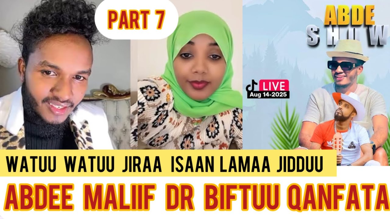 Oro funny 😄 abde show part 7 sangantaa Aja’ibaati art farhan baddessaa 