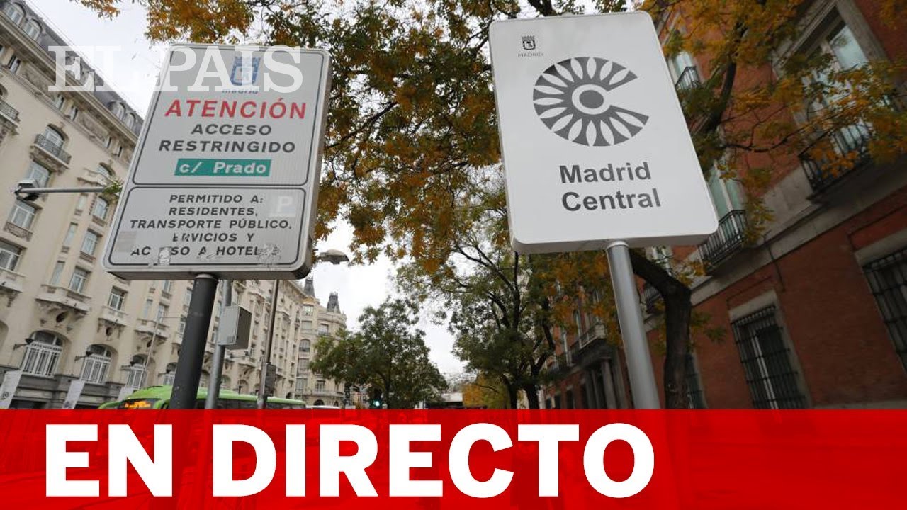 MADRID CENTRAL, en DIRECTO | La capital estrena restricciones al tráfico