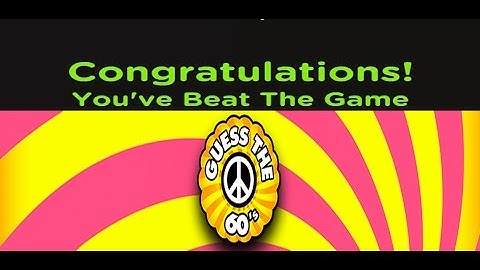 Guess The 60