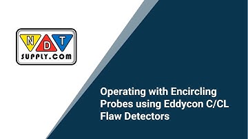 Encircling Probe using Eddycon C/CL Flaw Detectors