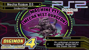 Digimon World 4 - Machine Pit (Mecha Nest Dungeon)