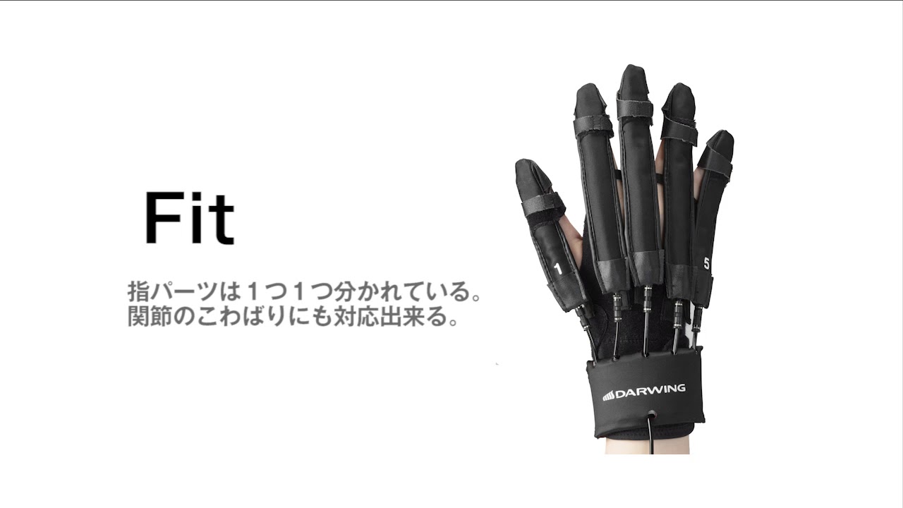 7-6711-02 パワーアシストグローブRE ダーウィン グローブ・伸展タイプ