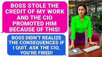 Boss Stole Credit For An Engineer