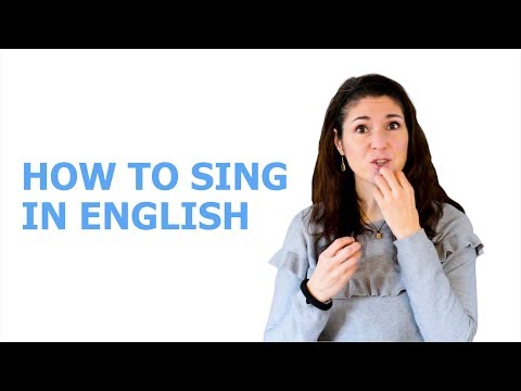 Video: How To Learn To Sing In English