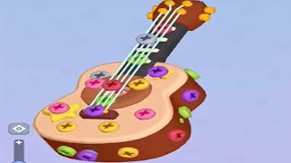 🎸 Guitar Screw Pin Puzzle - 3D Bolt Master Gameplay Level 7 - Screw Pin Puzzle Game
