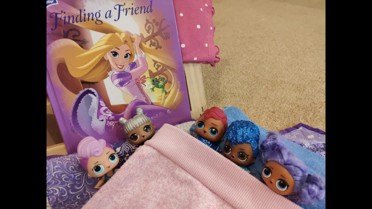 LOL Surprise Dolls Bedtime Story Tangled YouTube