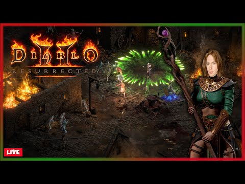 Видео: Волшебница Против Нечисти ➲ Diablo II Resurrected Открытая Бета #2