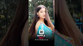How | Create Ripple Effect In Capcut Tutorial 🤯🤯🥰🥰🥰 #short #trending #viralvideo #capcutedit