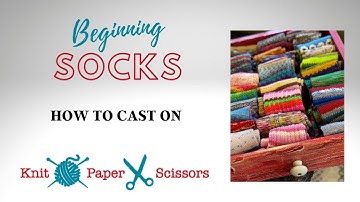 Casting on Socks for Magic Loop