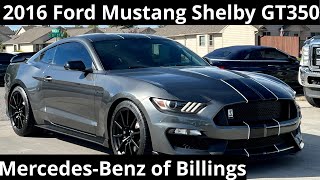2016 Ford Mustang Shelby GT350 For Sale Billings, Bozeman, Missoula, Great Falls, Montana (near me)