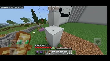 Finishing the Marshmello mask build in our Minecraft server