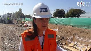 Avance estaciones Maipú Tren Melipilla