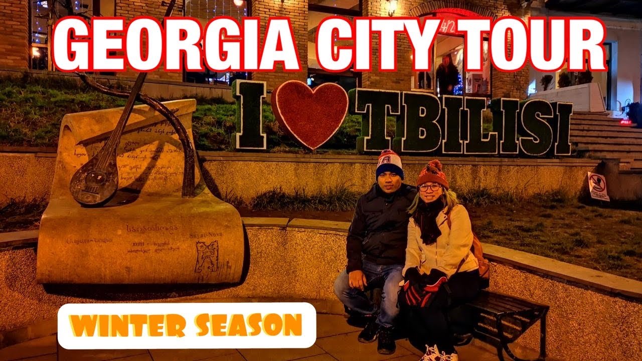 Winter Season Tbilisi City Tour Furnicular Holy Trinity