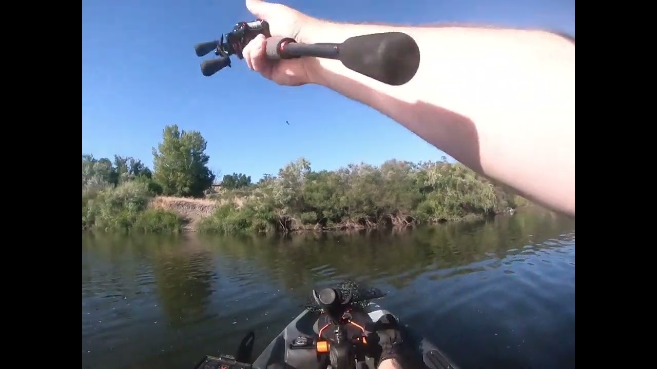 Umatilla River Kayak Bass Fishing