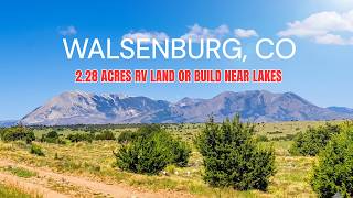 2.28 Acres RV Land or Build Near Lakes with Mountain Views, Walsenburg, CO 81089