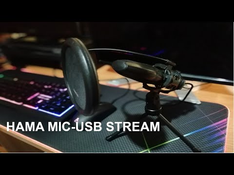 MICRÓFONO HAMA MIC-USB STREAM REVIEW