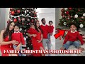 OUR SUPER CHAOTIC FAMILY CHRISTMAS PHOTOSHOOT! *Didn&#39;t Go As Planned* |Vlogmas Day 23