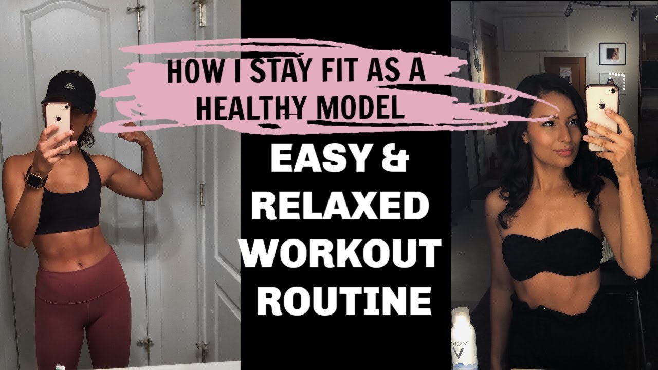 Super Model Workout Routine Petite Model Fitness: Super Easy Workout Routine to stay Fit - YouTube