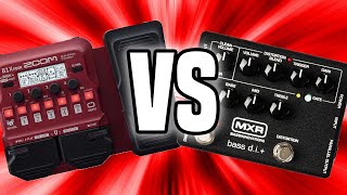 Zoom B1x Four VS MXR DI+