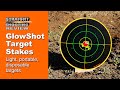 Glow shot target stakes splatter target review