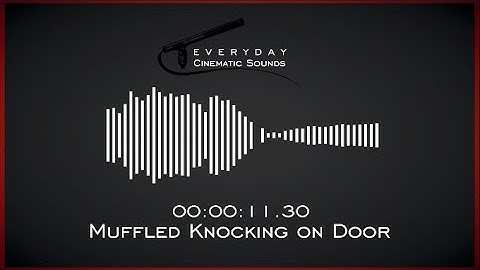 Muffled Knocking on Door | HQ Sound Effects