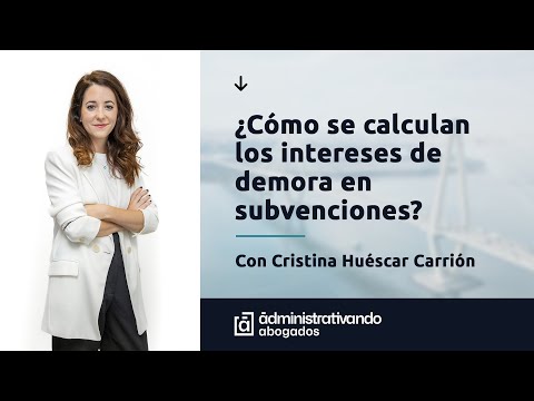 ¿Cómo se calculan los intereses de demora en subvenciones?