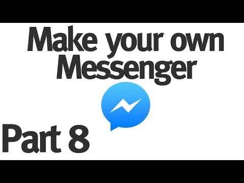Make your Own Instant Messenger - Part 8 - Finishing off