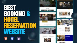 Best Booking and Hotel Reservation Website Templates