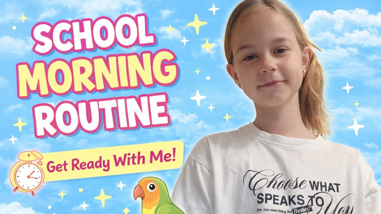 My Real School Morning Routine 2026 | Wake Up, Get Ready & Feed My ...