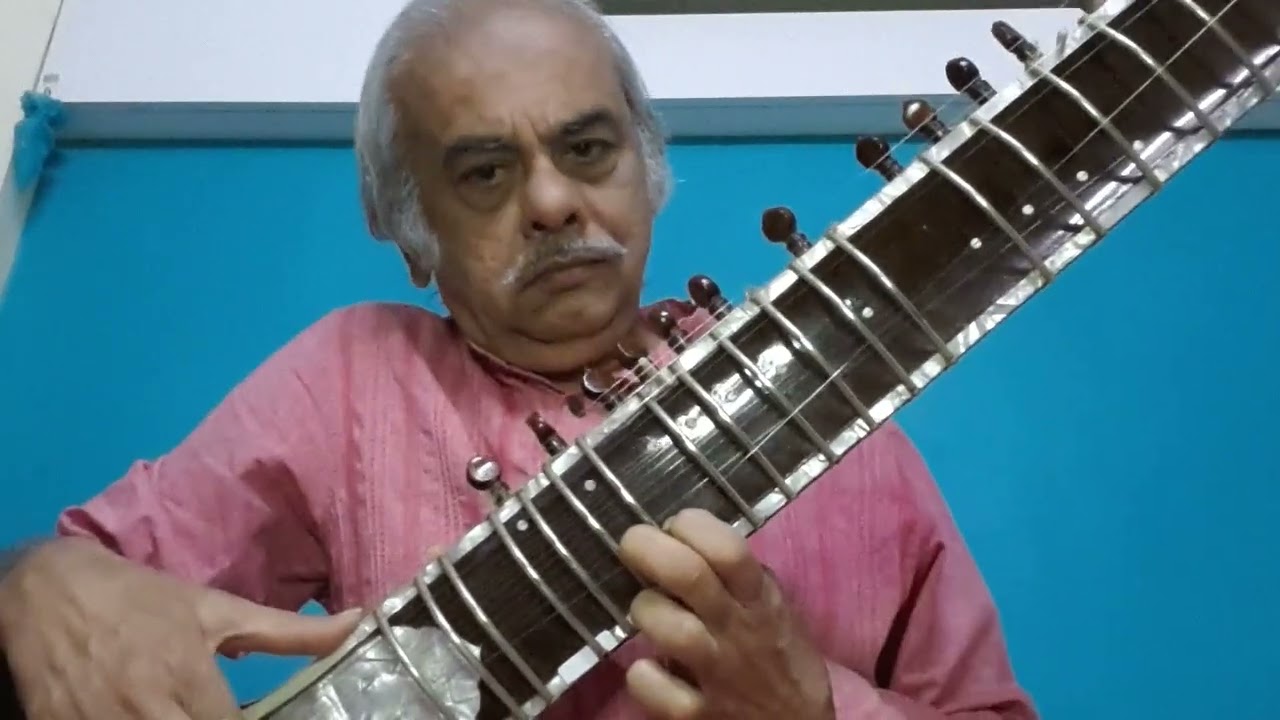 O Sajna Barkha Bahaar AayI On Sitar By Charudatta Naigaonkar