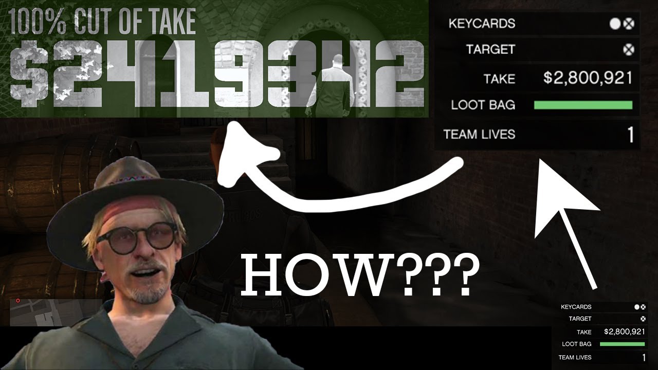 How to skip PREPS  and get more money from CAYO PERICO HEIST! (GTA HaX)