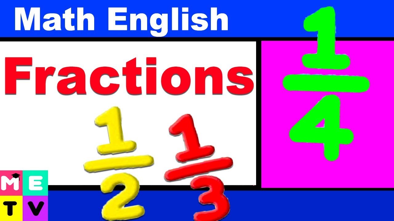 How To Say Fractions In English ➗