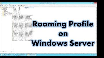 How to Create Roaming Profile on Windows Server 2012 R2
