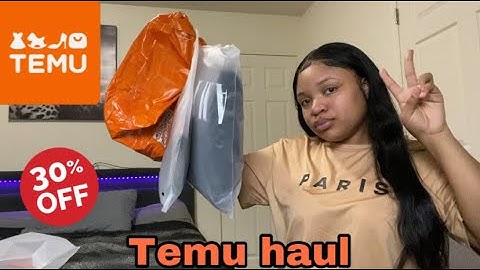 TEMU TRY ON HAUL + TEMU COLLAB + ( 30% discount code ) #temu #temuhaul #shoptemu