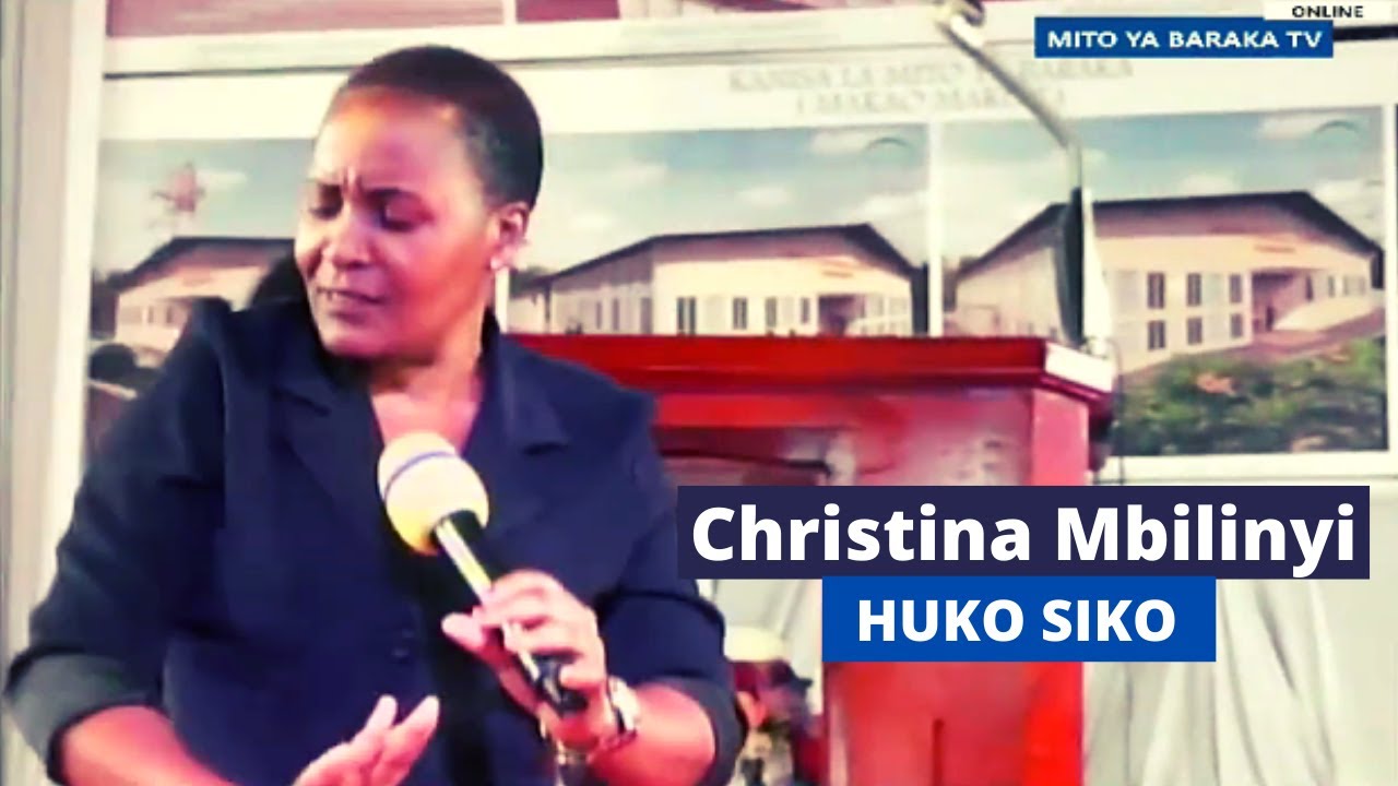 HUKO SIPO NIPO HUKU   CHRISTINA MBILINYI LIVE PERFOMANCE MITO YA BARAKA CHURCH