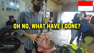 💈64 Cent Beard Cut And Massage in Indonesia 🇮🇩