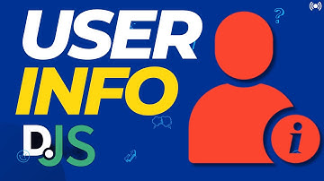 Discord.js v14 #12 USER INFO Komutu