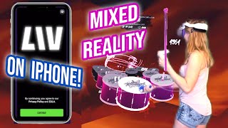 Mixed Reality with LIV iPhone App! Easy tutorial for Oculus Quest 2 without green screen or PC! screenshot 5