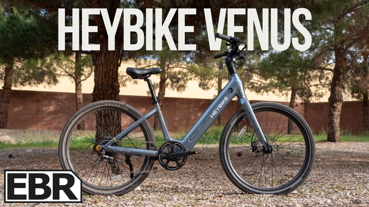 Play ElectricBikeReview.com's video for the Heybike Venus Lightweight Step-Thru Cruiser E-Bike on YouTube.
