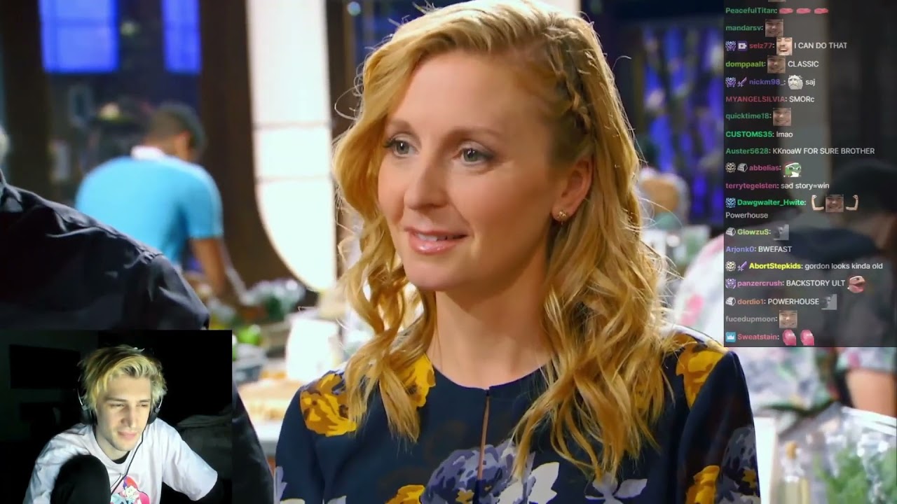 XQC reacts to MasterChef Season 8 Episode 3 (S8 E3) with Chat