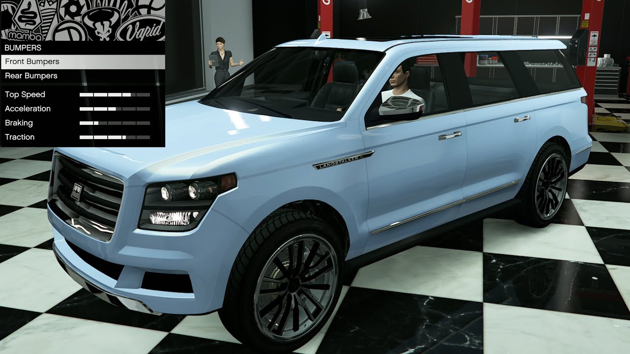 GTA 5 - Past DLC Vehicle Customization - Dundreary Landstalker XL