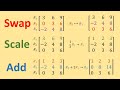 Master Matrix Row Operations in 5 Minutes