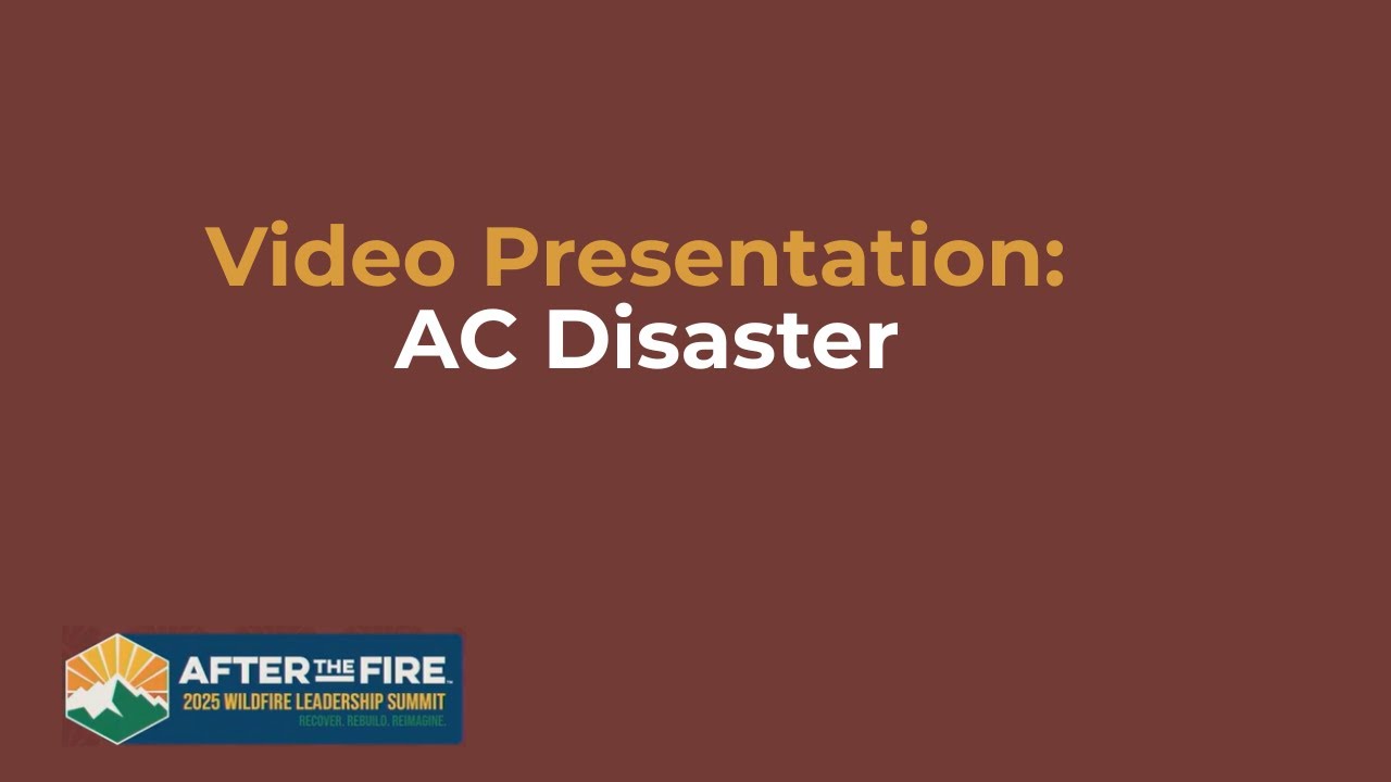 Video Presentation: AC Disaster Video Presentation: AC Disaster