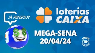 Resultado da Mega-Sena - Concurso nº 2715 - 20/04/2024