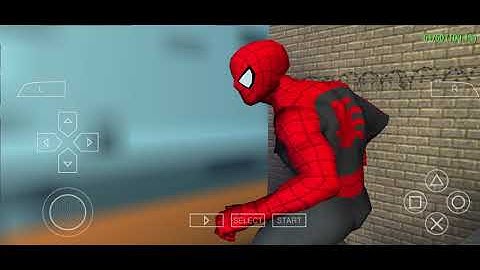 Spider-Man Web of Shadows PSP Android Gameplay 60FPS ( PPSSPP )