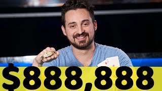 Rick Alvarado wins World Series Of Poker $888 Crazy 8's Tournament!
