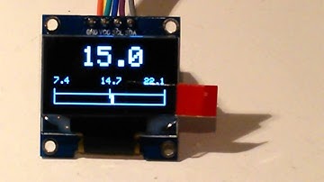 Arduino oled AFR gauge.
