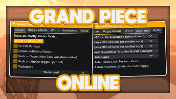 [NEW] Grand Piece Online Script GUI | Bring All Fruits | Auto Farm & DF ESP | *PASTEBIN 2021*