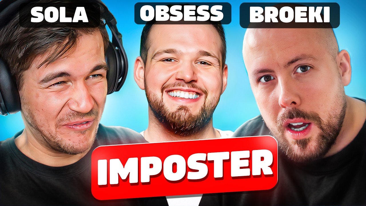 GAMER vs IMPOSTER (League Edition) mit Sola, Broeki, Obsess, Faister, TwoStone & Reval